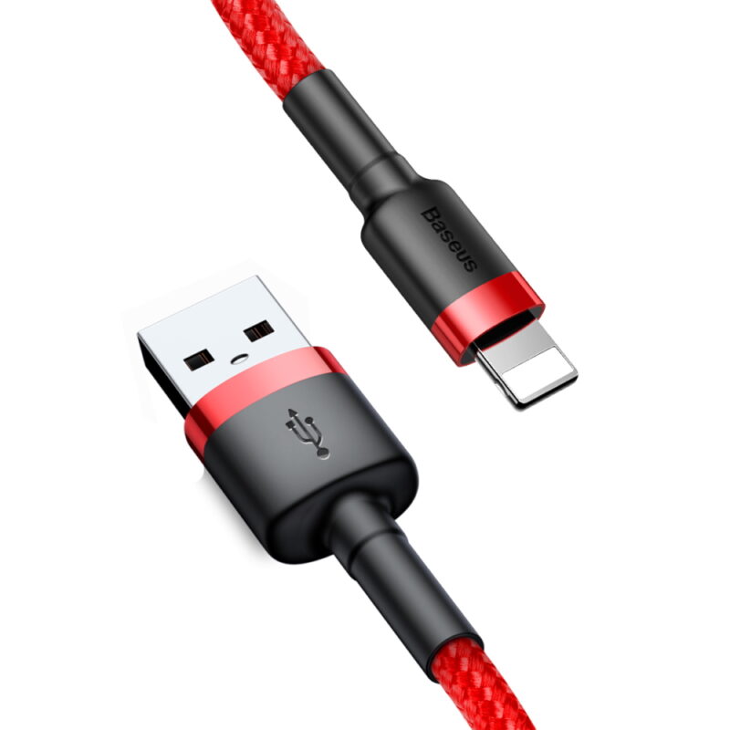 Baseus cable Cafule USB - Lightning 2,0 m 1,5A red-red