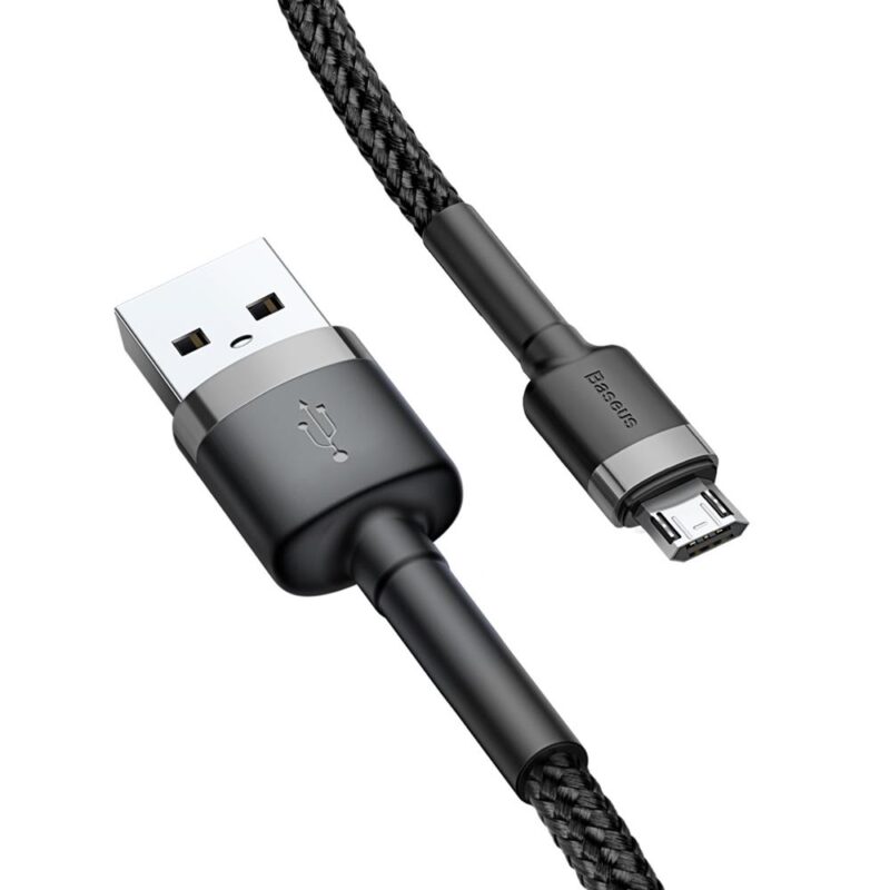 Baseus cable Cafule USB - microUSB 0,5 m 2,4A gray-black - Bild 3