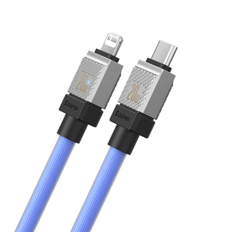 Baseus cable CoolPlay USB-C - Lightning 1m 20W blue - Bild 3