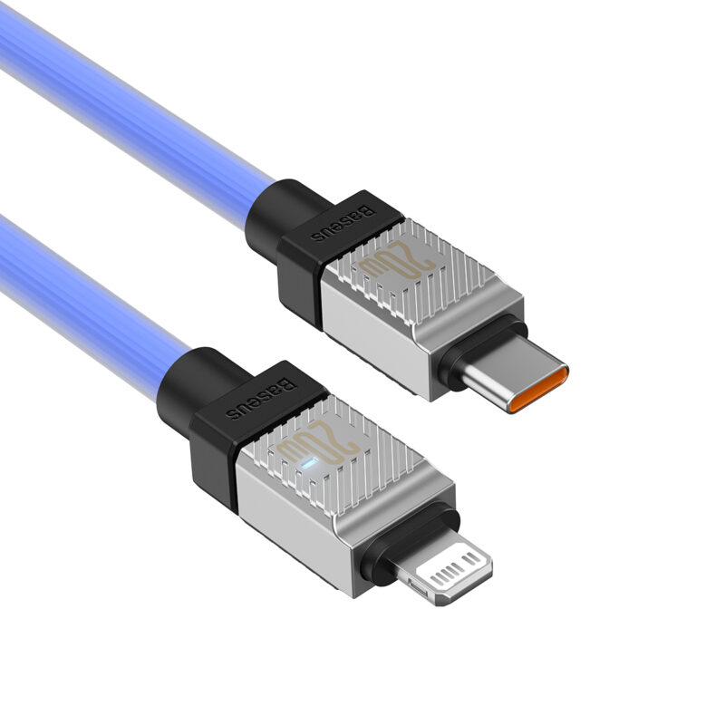 Baseus cable CoolPlay USB-C - Lightning 1m 20W blue - Bild 6