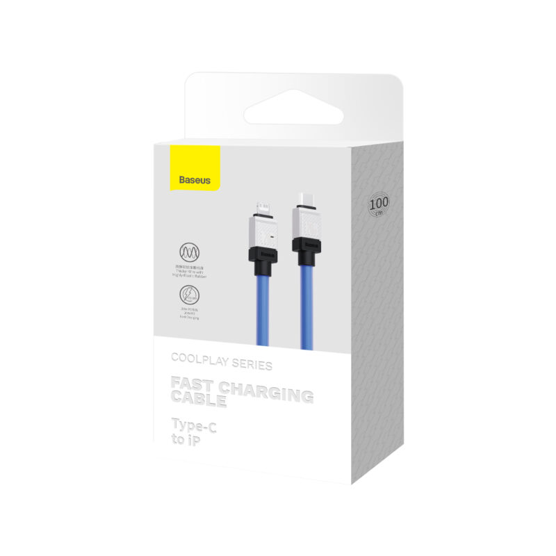 Baseus cable CoolPlay USB-C - Lightning 1m 20W blue - Bild 9