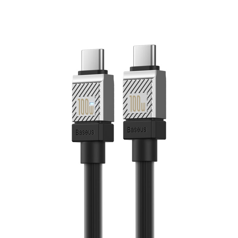 Baseus cable CoolPlay USB-C - USB-C 1m 100W black - Bild 4