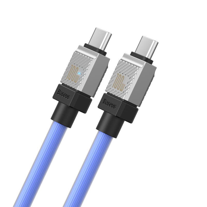 Baseus cable CoolPlay USB-C - USB-C 1m 100W blue - Bild 3