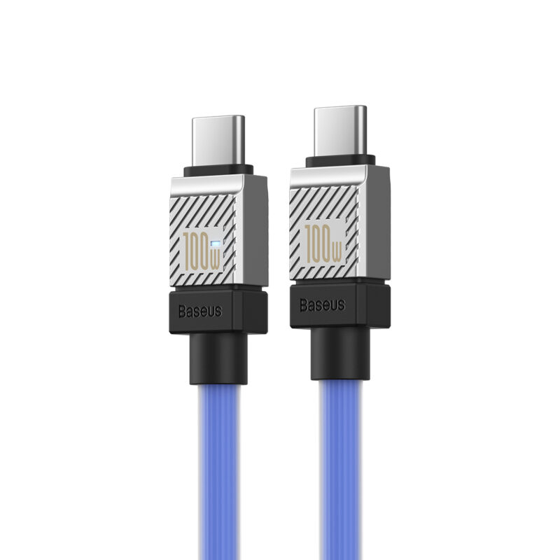 Baseus cable CoolPlay USB-C - USB-C 1m 100W blue - Bild 4