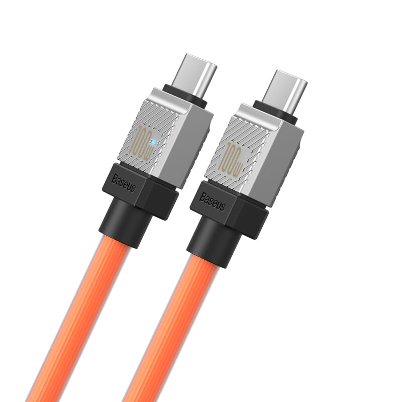 Baseus cable CoolPlay USB-C - USB-C 1m 100W orange - Bild 3