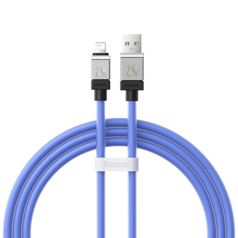 Baseus cable CoolPlay USB - Lightning 1m 2,4A blue