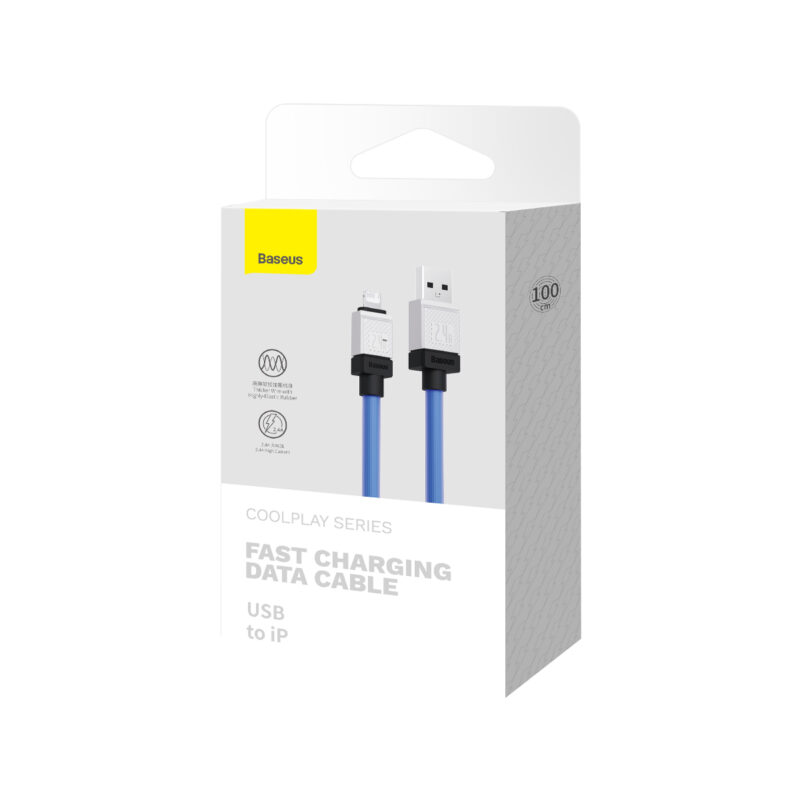 Baseus cable CoolPlay USB - Lightning 1m 2,4A blue - Bild 9