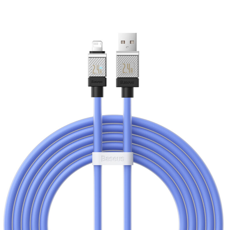 Baseus cable CoolPlay USB - Lightning 2m 2,4A blue