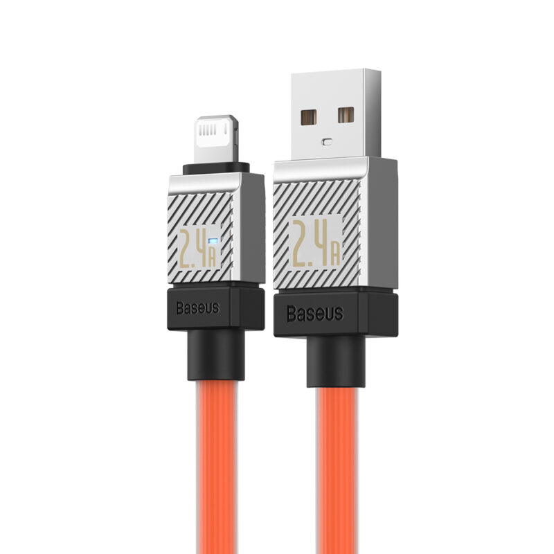 Baseus cable CoolPlay USB - Lightning 2m 2,4A orange - Bild 4