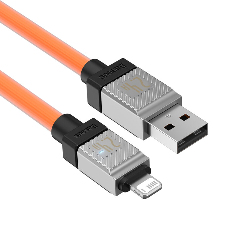 Baseus cable CoolPlay USB - Lightning 2m 2,4A orange - Bild 6