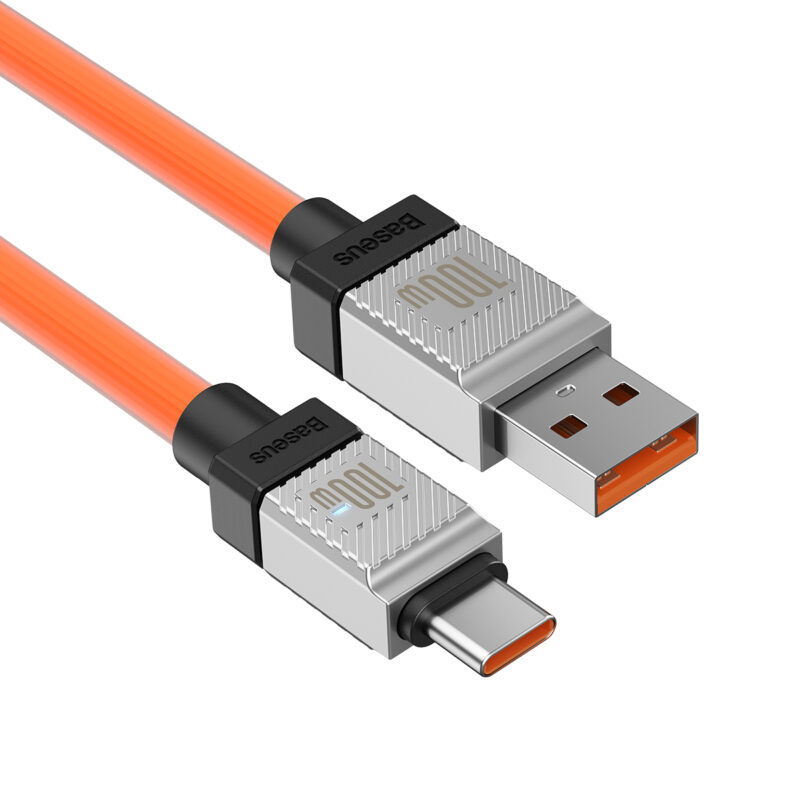 Baseus cable CoolPlay USB - USB-C 1m 100W orange - Bild 6