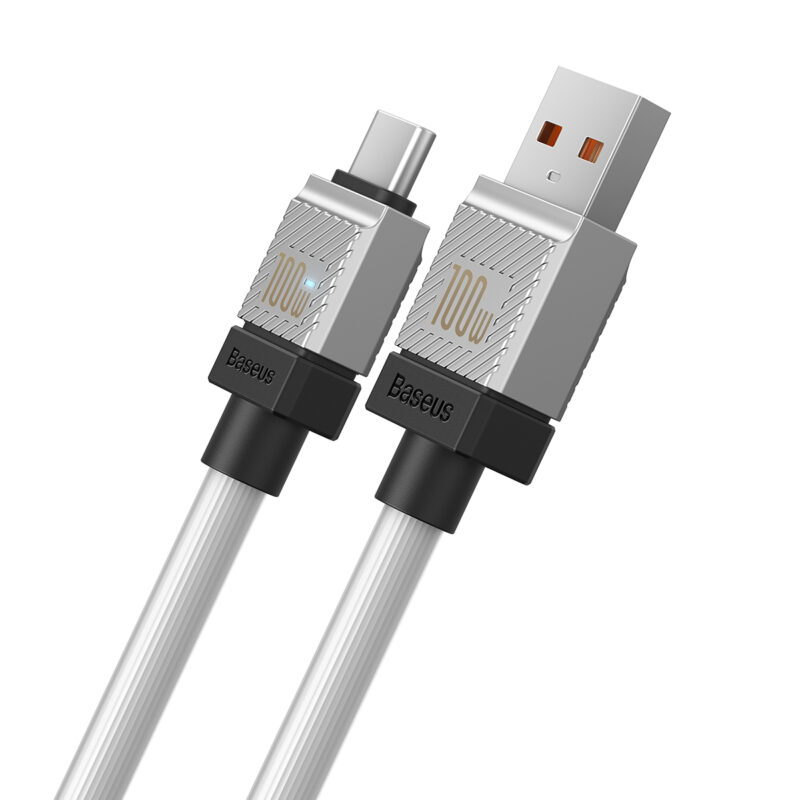 Baseus cable CoolPlay USB - USB-C 2m 100W white - Bild 3