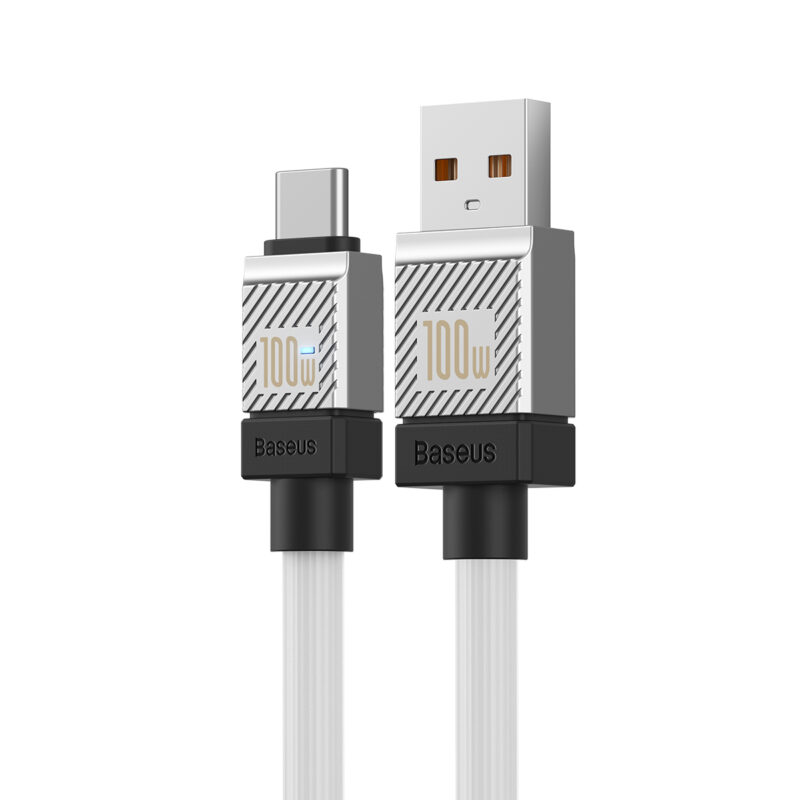 Baseus cable CoolPlay USB - USB-C 2m 100W white - Bild 4