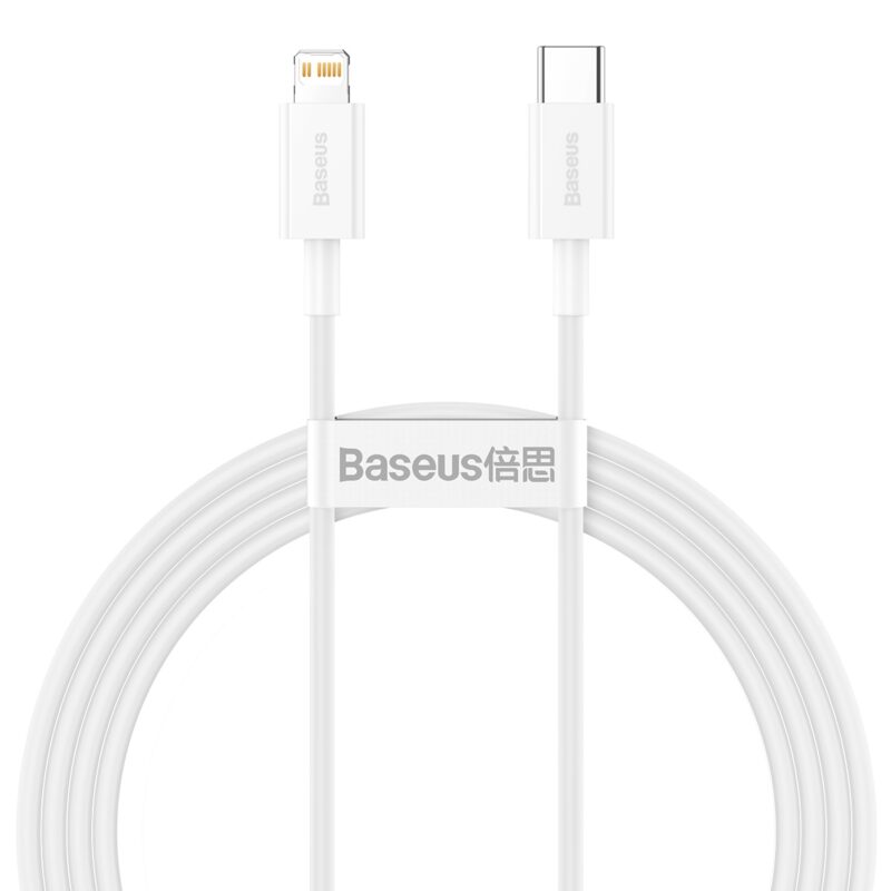 Baseus cable Superior PD USB-C - Lightning 1,5 m white 20W