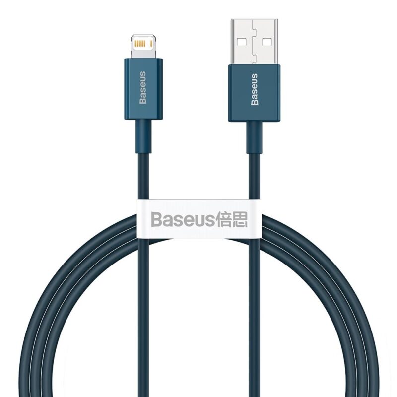 Baseus cable Superior USB - Lightning 1,0 m 2,4A blue