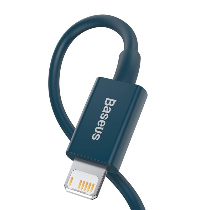 Baseus cable Superior USB - Lightning 1,0 m 2,4A blue - Bild 4