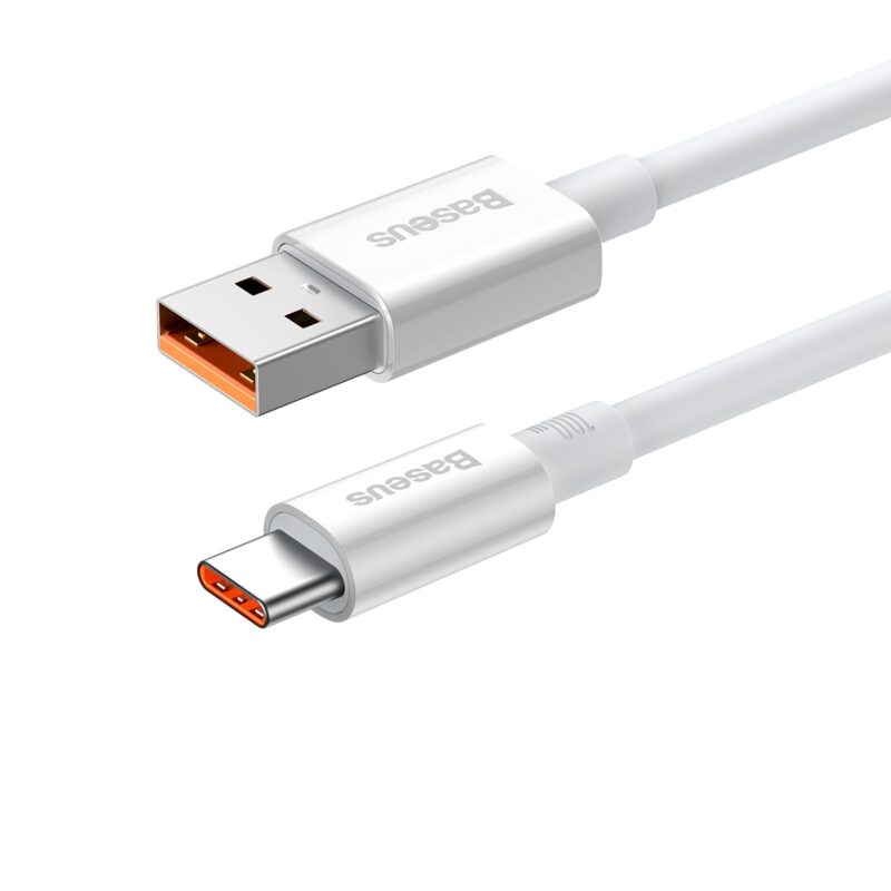 Baseus cable Superior USB - USB-C 1,0m moon white 100W P10320102214-01 - Bild 3