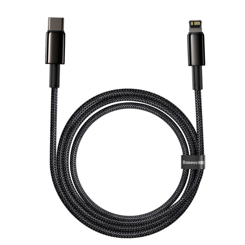 Baseus cable Tungsten PD USB-C - Lightning 2,0 m black 20W - Bild 3