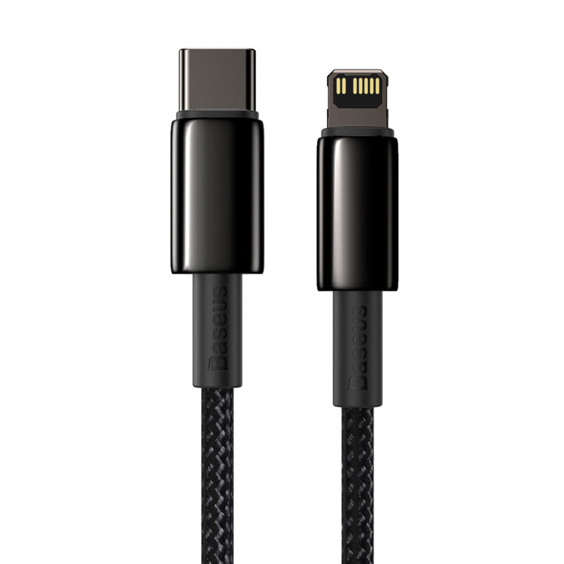 Baseus cable Tungsten PD USB-C - Lightning 2,0 m black 20W - Bild 4