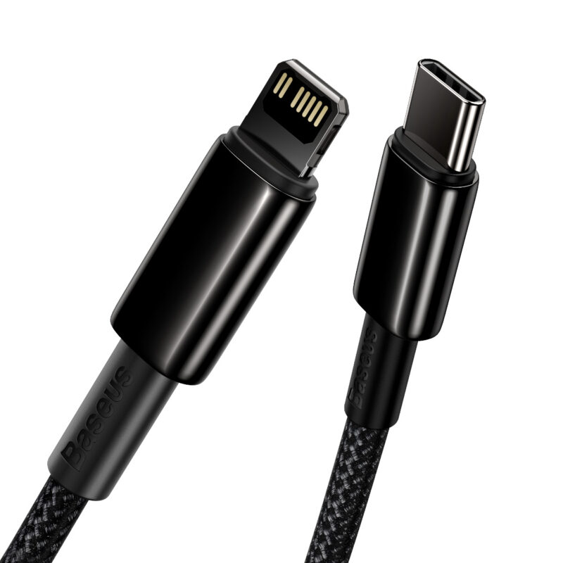 Baseus cable Tungsten PD USB-C - Lightning 2,0 m black 20W - Bild 5