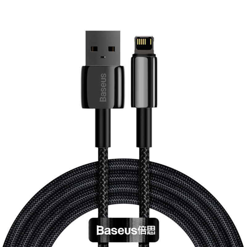 Baseus cable Tungsten USB - Lightning 2,0m 2,4A black