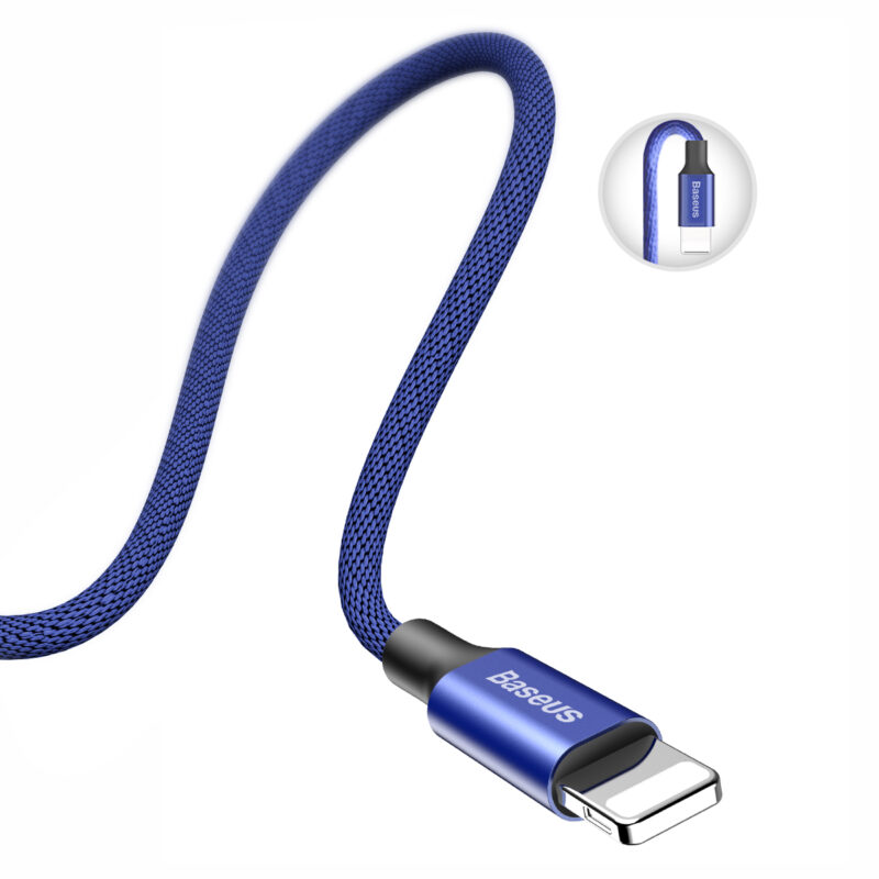 Baseus cable Yiven USB - Lightning 1,2 m 2A navy blue - Bild 6