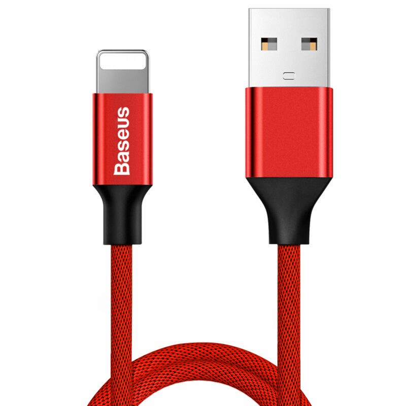 Baseus cable Yiven USB - Lightning 1,2 m 2A red