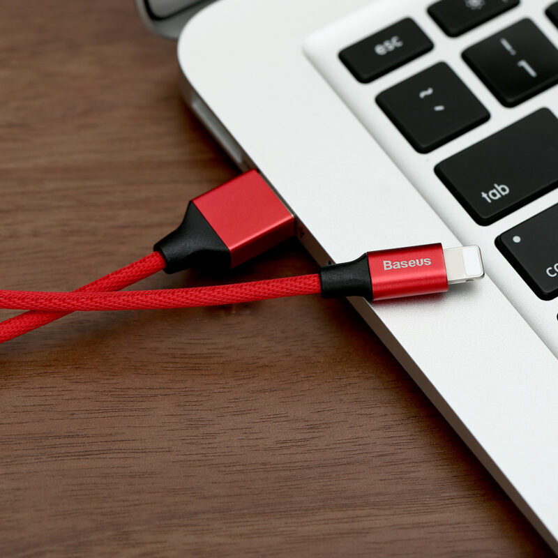 Baseus cable Yiven USB - Lightning 1,2 m 2A red - Bild 9