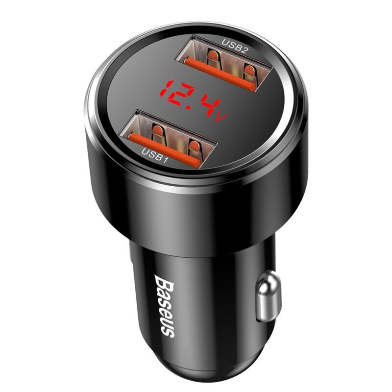 Baseus car charger Magic PPS QC 4.0+ 2USB black 45W - Bild 4