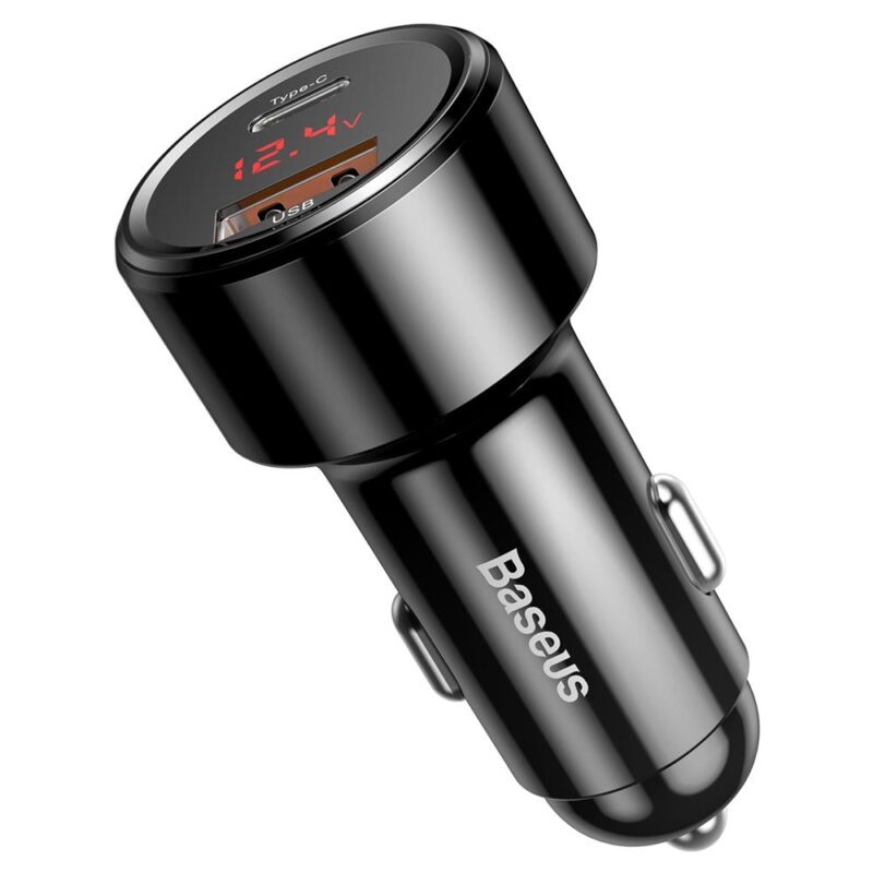 Baseus car charger Magic PPS QC 4.0+ USB + PD black 45W - Bild 3