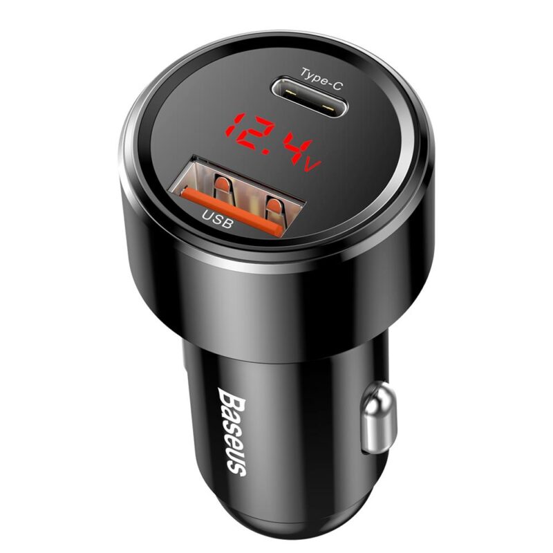 Baseus car charger Magic PPS QC 4.0+ USB + PD black 45W - Bild 4