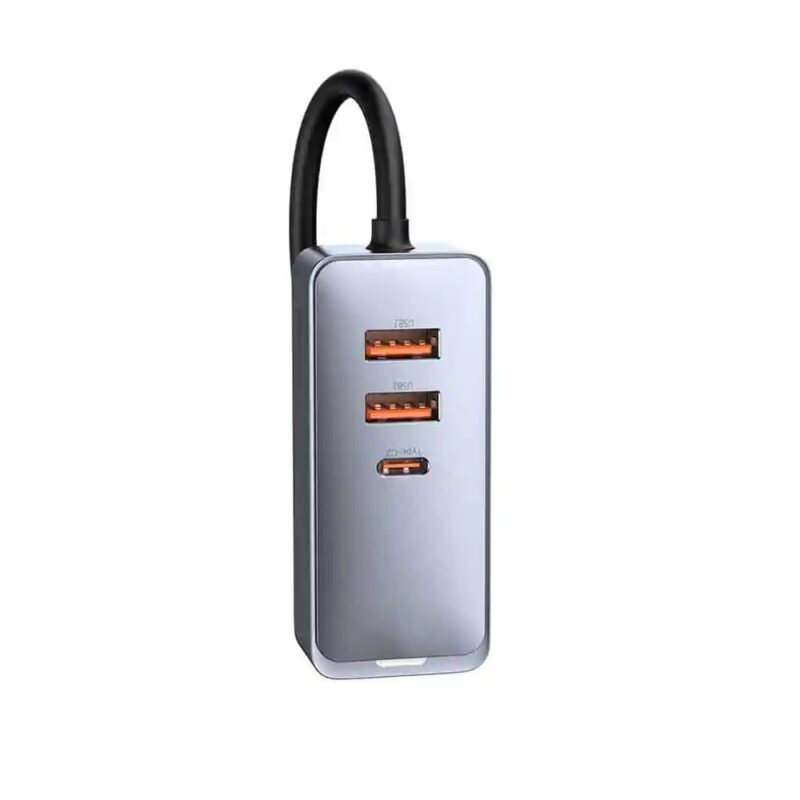 Baseus car charger Share Together 2in1 PD 120W 2x USB 2x USB-C gray - Bild 5