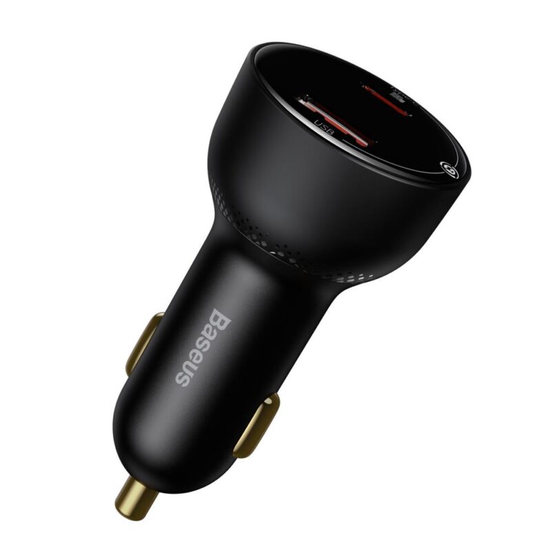 Baseus car charger Superme PD 100W 1x USB 1x USB-C black + cable USB-C - USB-C - Bild 5