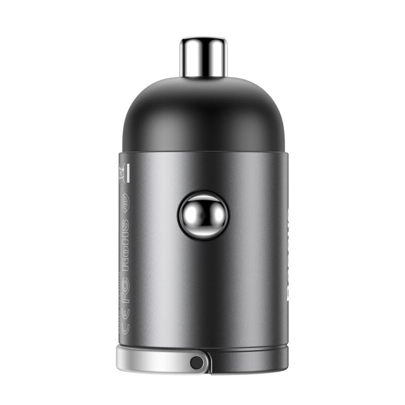 Baseus car charger Tiny Star Mini QC 3.0 30W 1x USB gray - Bild 6