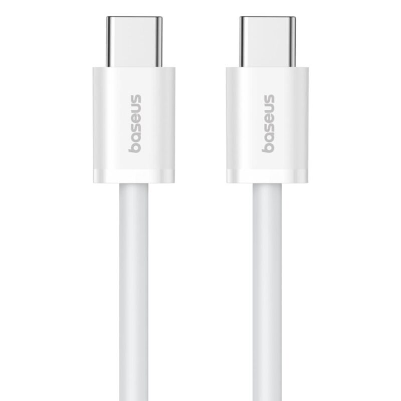 Baseus Superior Series 2 Fast Charging Data Cable Type-C to Type-C 100W 2m Moon White - Bild 4