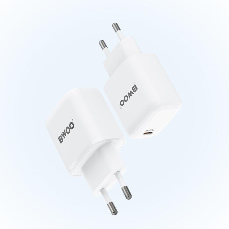 BWOO 20W ABS+PC wall charger BO-CDA105 USB-C - Bild 4