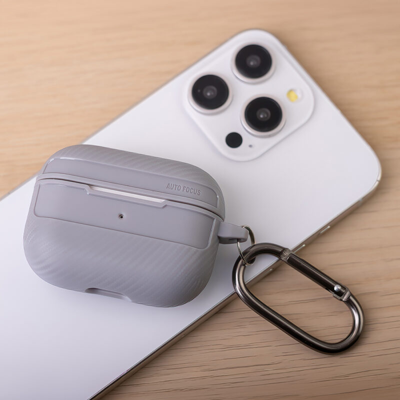 Carbon case for Airpods 3 grey - Bild 8