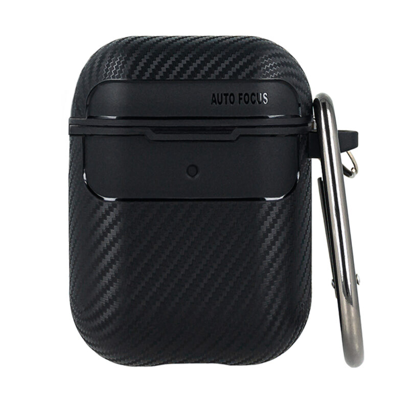 Carbon case for Airpods / Airpods 2 black