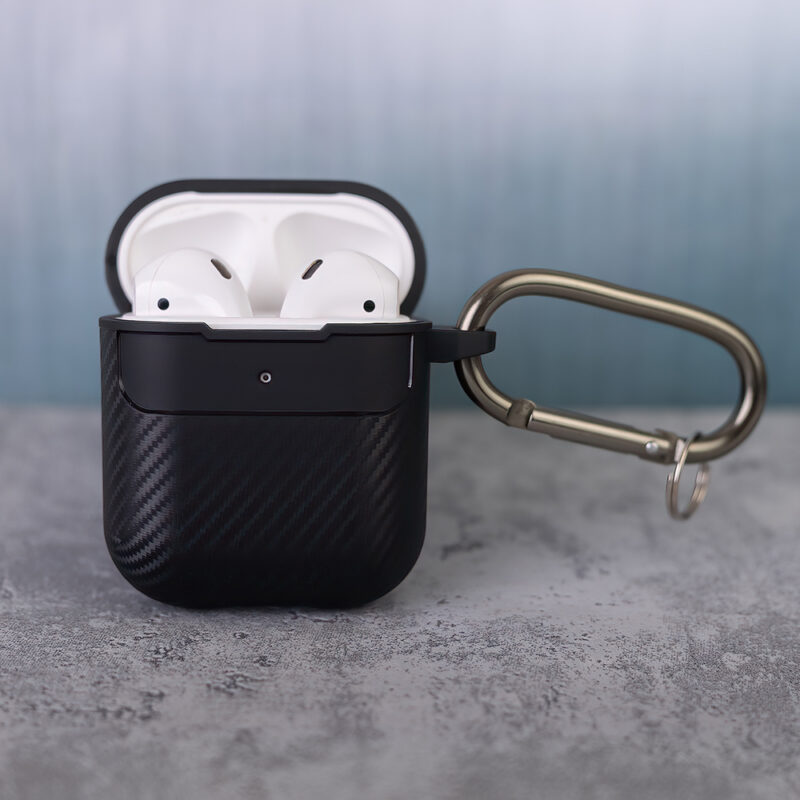 Carbon case for Airpods / Airpods 2 black - Bild 7