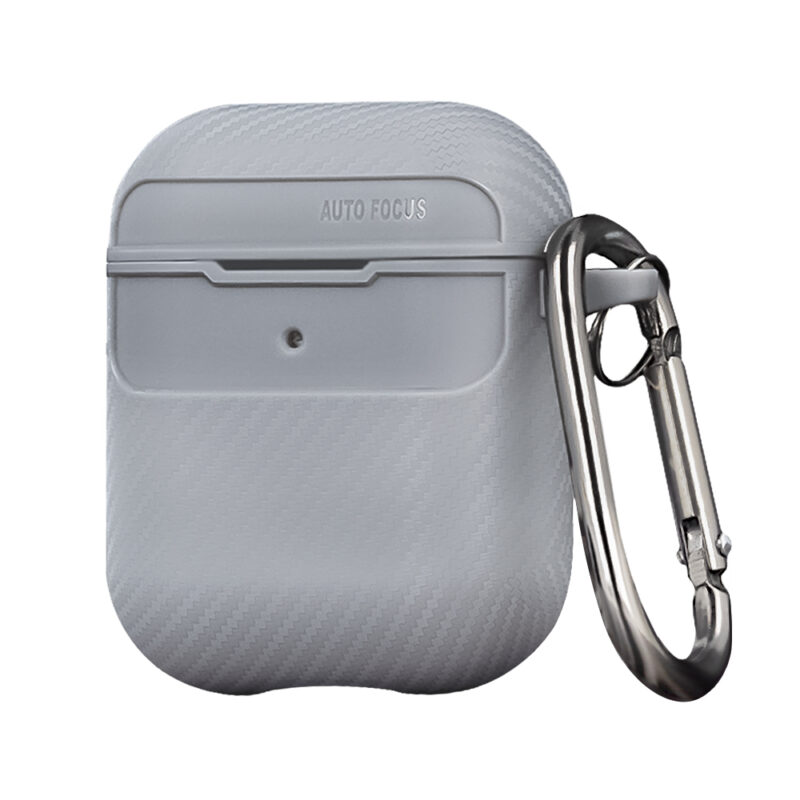 Carbon case for Airpods / Airpods 2 grey - Bild 4