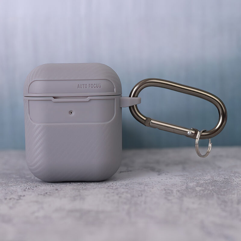 Carbon case for Airpods / Airpods 2 grey - Bild 6