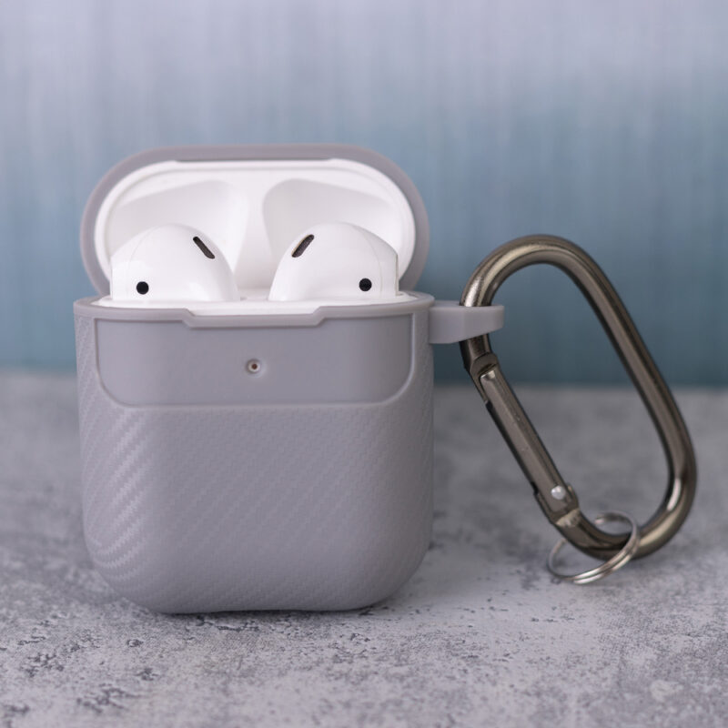 Carbon case for Airpods / Airpods 2 grey - Bild 7