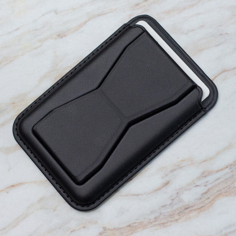 Card holder with stand black - Bild 7