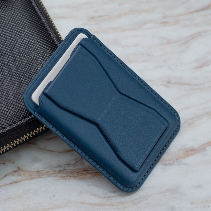 Card holder with stand navy blue - Bild 6