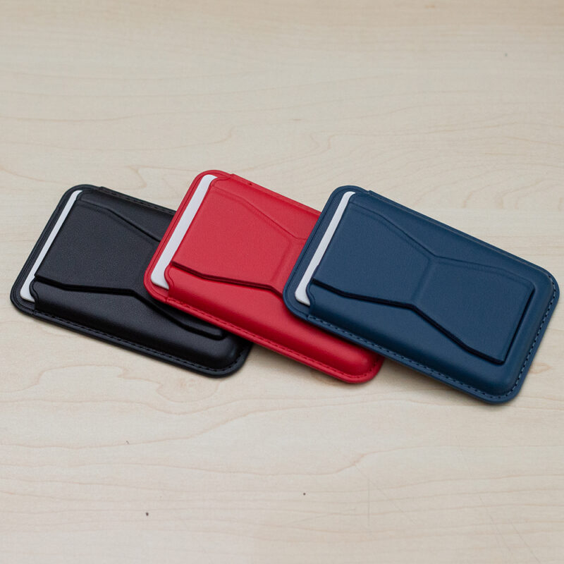 Card holder with stand red - Bild 12