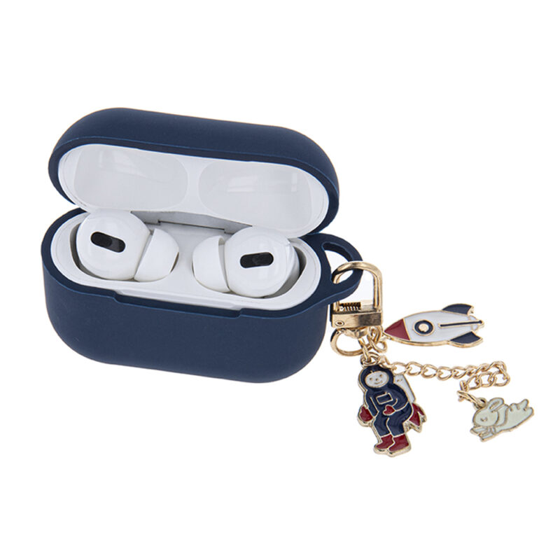 Case for Airpods 3 dark blue with pendant - Bild 4