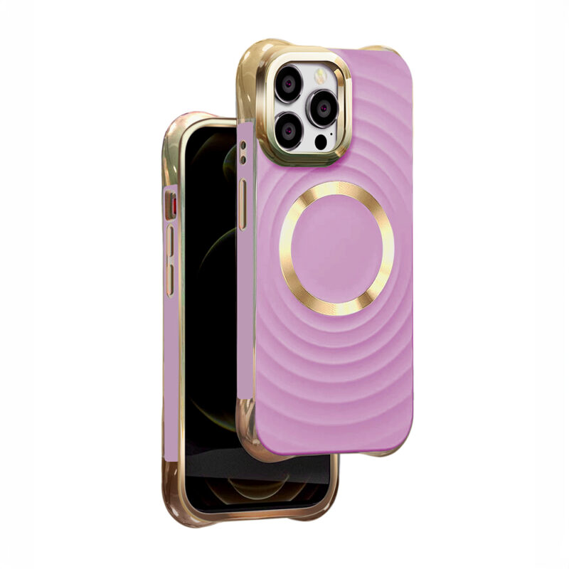 Circle Glam Mag case for iPhone 11 purple