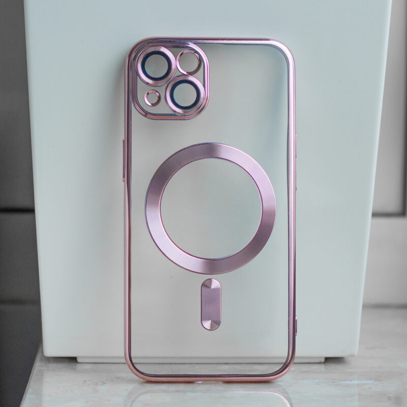 Color Chrome Mag case for iPhone 15 Pro 6,1" rose gold - Bild 11