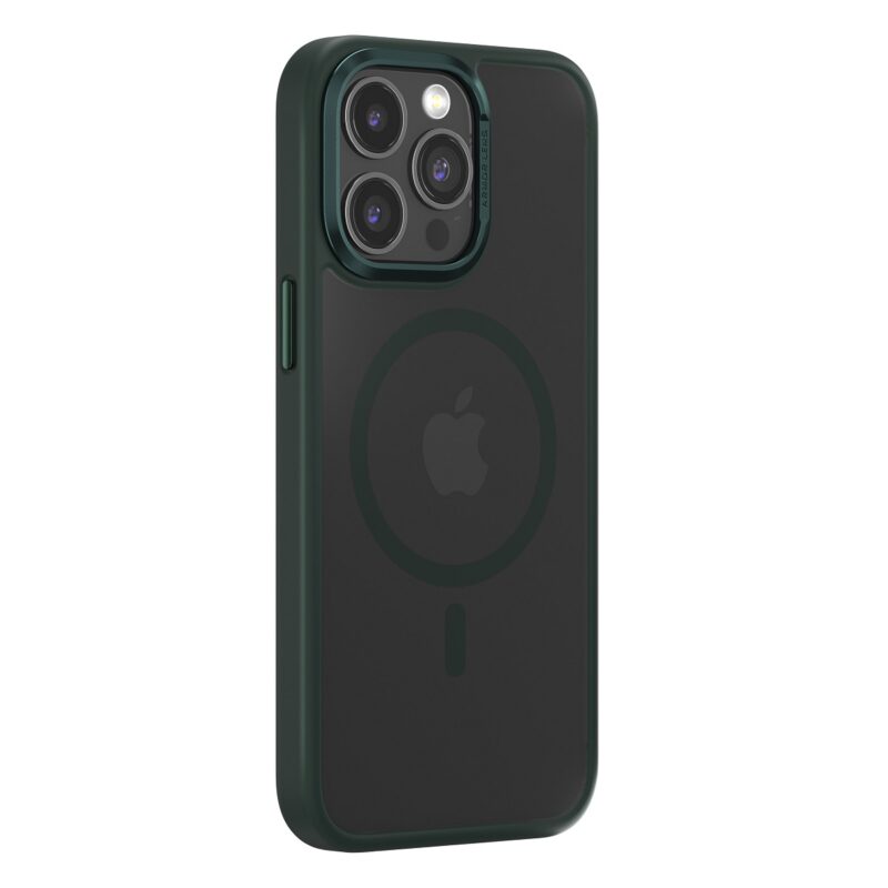 Comma case Joy Elegant Mag for iPhone 15 navy green