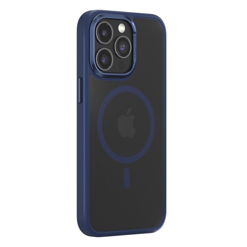 Comma case Joy Elegant Mag for iPhone 15 Plus blue